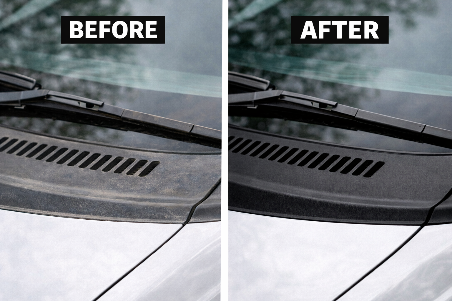 樹脂部コーティング 施工詳細画像 - プロフェッショナル施工例