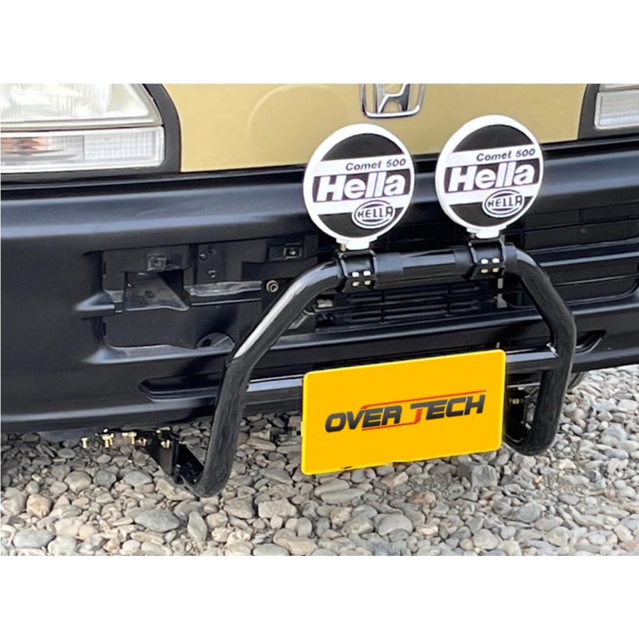 ★在庫限り・再入荷なし★【特価】PGBHAH4【オーバーテック】プロガードバー（専用タイプ） HA4 アクティトラック 4WD専用　ツヤ無しブラック　送料無料！