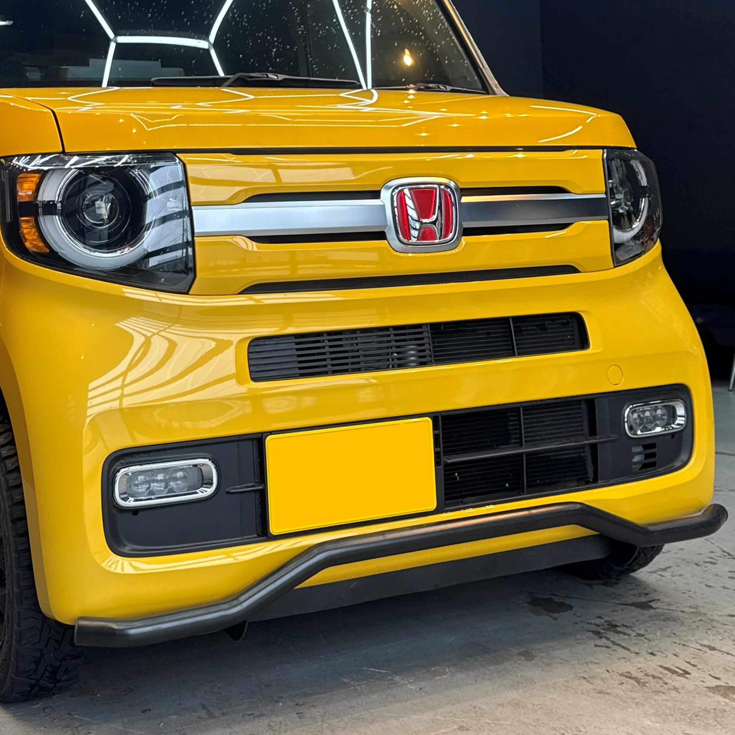 【MB】フロントプロテクトバー JJ1/JJ2 N-VAN Nバン エヌバン ※オーバーテック製