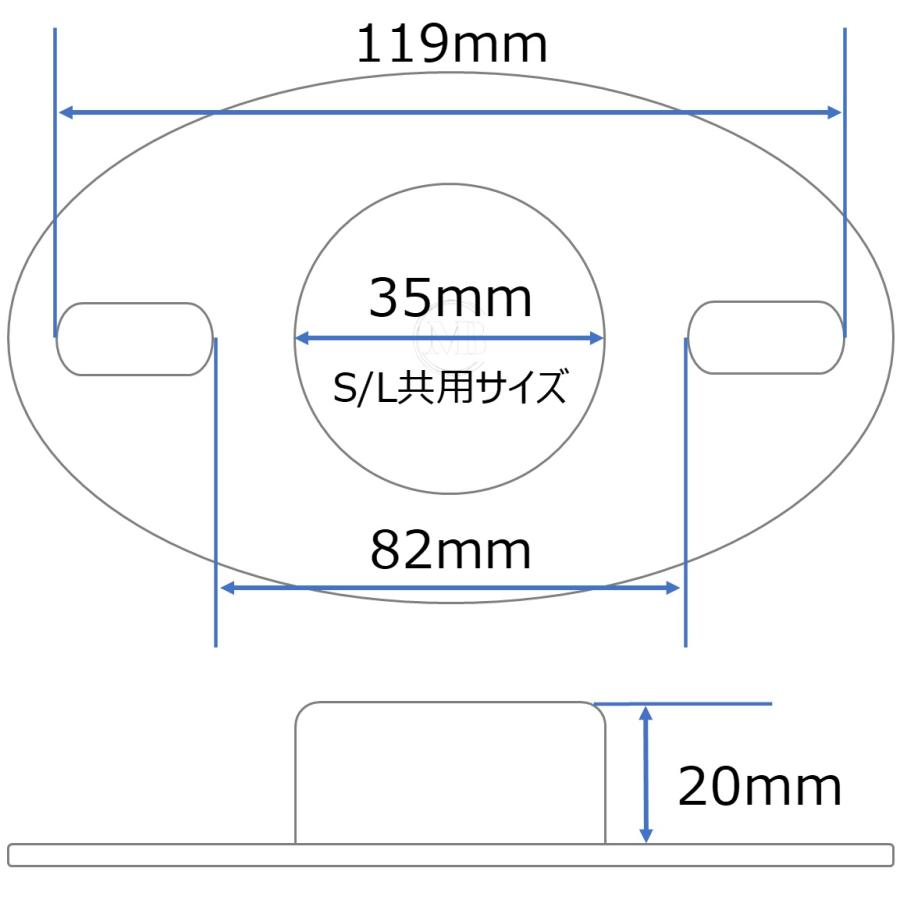【MB】メタル セル フランジ サイレンサー Lサイズ/メタル触媒 セル部35φ 中間フランジ インナーサイレンサー 内径82mm/外径119mm サイズ径60φ～70φ対応の補足画像