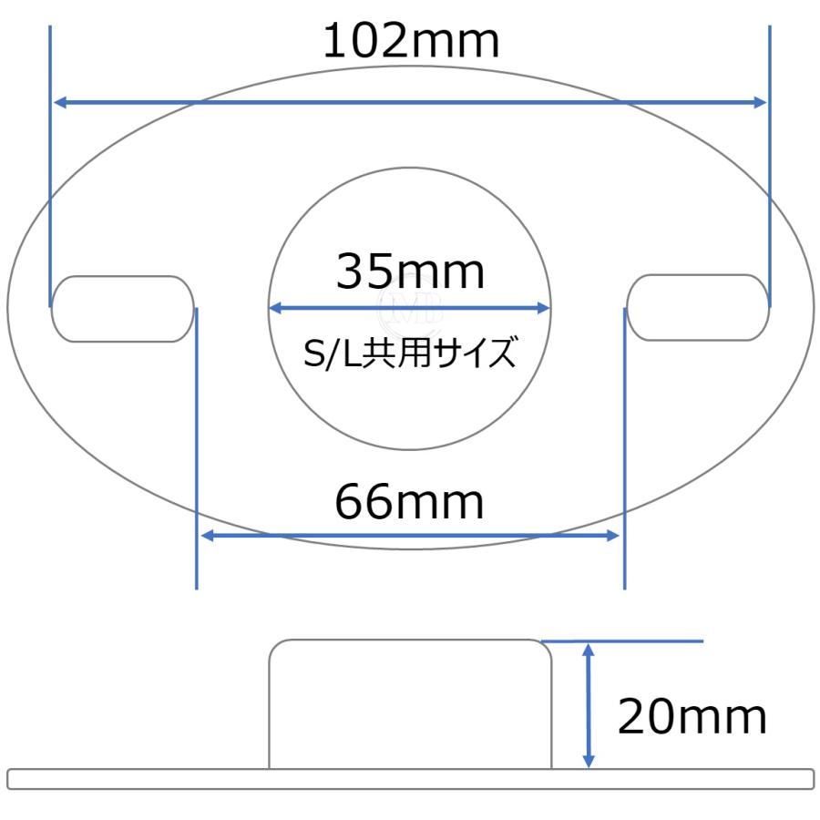 【MB】メタル セル フランジ サイレンサー Sサイズ/メタル触媒 セル部35φ 中間フランジ インナーサイレンサー 内径66mm/外径102mm サイズ径50φ～60φ対応の補足画像