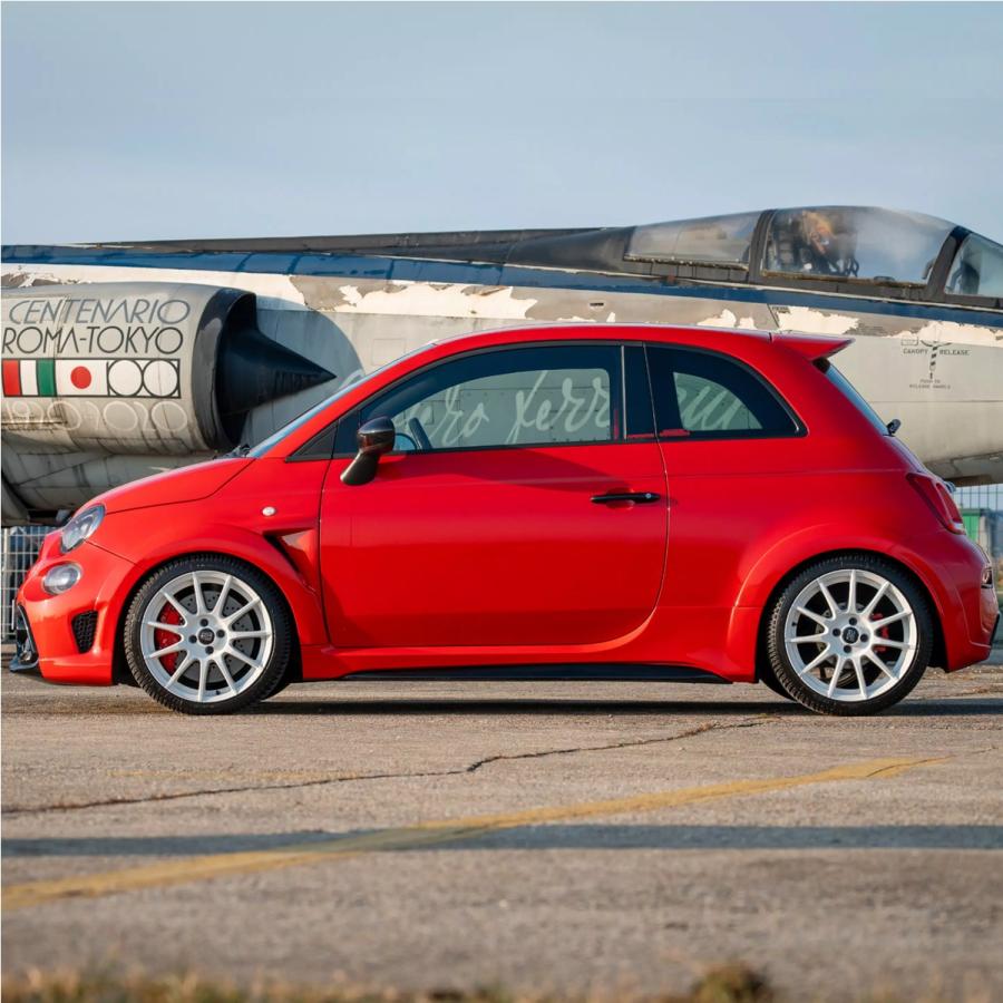 【★残2台 限定カラー★】OZ MSW85-II 17ｘ7.0 +35 4H/98 ホワイト（WH）85-54T ｘ4本 ※アバルト(ABARTH)/フィアット(FIAT)の補足画像