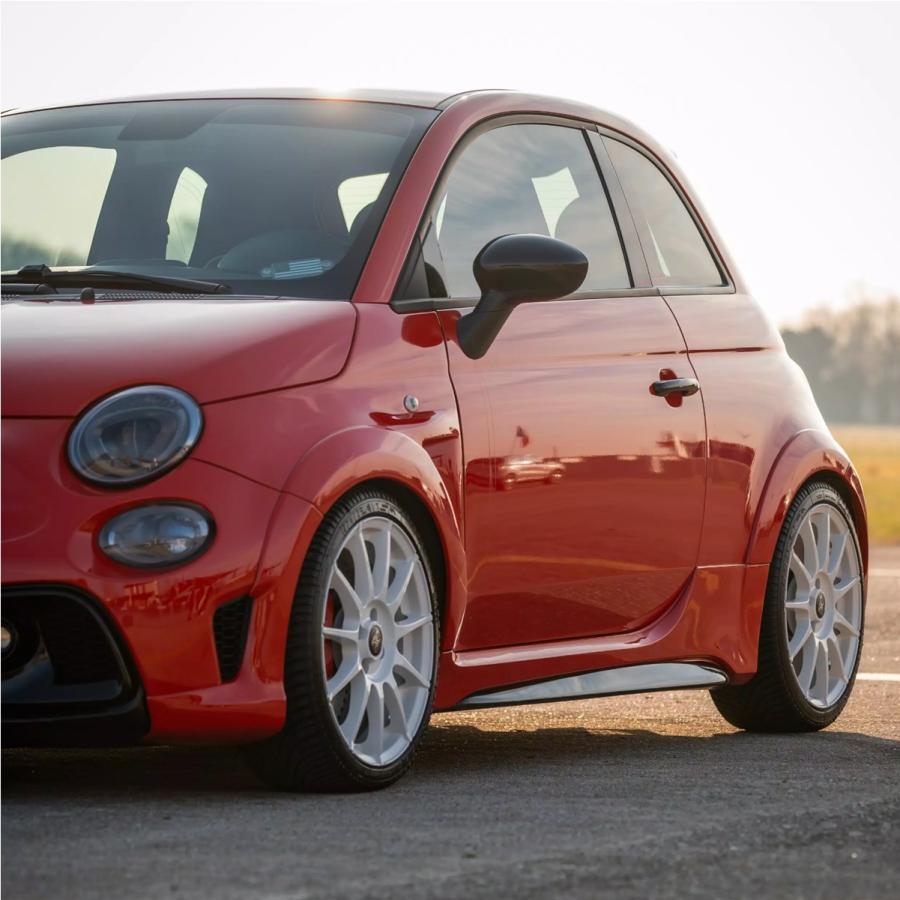 【★残2台 限定カラー★】OZ MSW85-II 17ｘ7.0 +35 4H/98 ホワイト（WH）85-54T ｘ4本 ※アバルト(ABARTH)/フィアット(FIAT)の補足画像