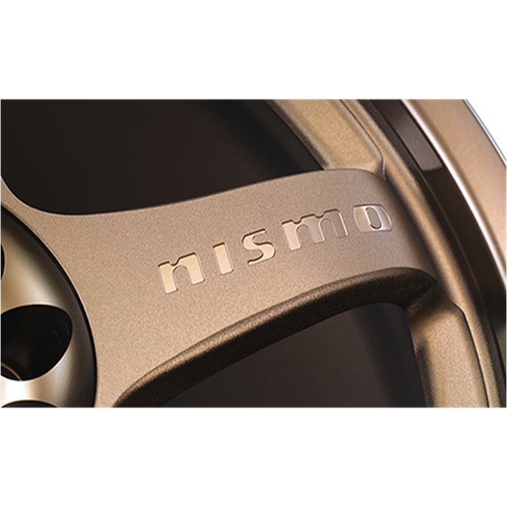 ★数量1台限定★ nismo（ニスモ）LM GT4 マシニング ロゴ バージョン 18 x 9.5 ＋12 5H/114.3 ブロンズ (アルマイト)ｘ4本 ※スカイラインGT-R(BCNR33/BNR34)の補足画像